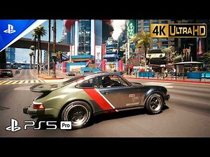 Cyberpunk 2077 - Update (PS5 PRO) Enhanced - Ray Tracing Gameplay 4K 60FPS