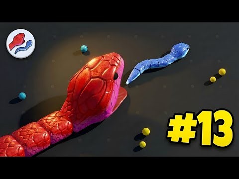 Snake Clash! - Gameplay Walkthrough Part 13 Tutorial NEW Mobile Game (Android,ios)