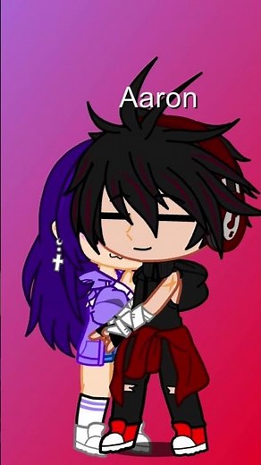 Aphmau and Aaron .. in #Gacha Club# #meme#