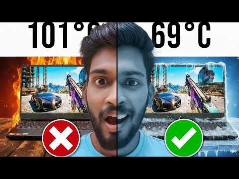 Your LAPTOP overheating ?🔥 Try this method..😍 in tamil [ Thermal paste + Fan cleaning ]