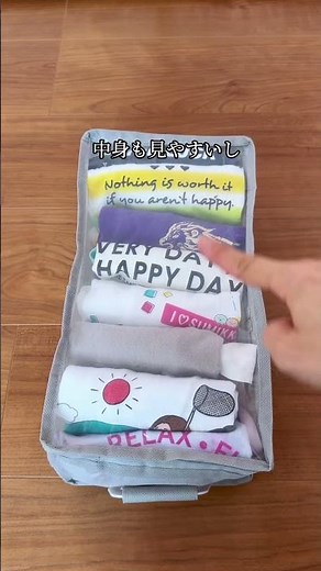 Seria 文庫本収納袋 じゃない使い方 #seria #文庫本収納袋 #収納術