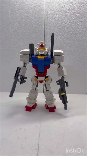LEGO Mech Gundam Moc RX-78-2 #lego #legomoc #legogundam #legomech #legomecha