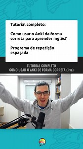 390K views · 3.8K reactions | ANKI PARA APRENDER INGLÊS (TUTORIAL...