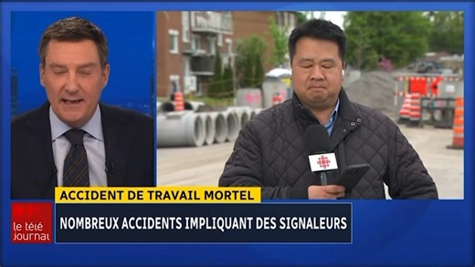 Un deuxième accident de travail mortel à survenir en deux jours au Québec, cette fois c’est une signaleuse routière de 66 ans qui est tragiquement passé sous les roues d’une tractopelle sur un chantier à St-Jérôme. | Pascal Robidas