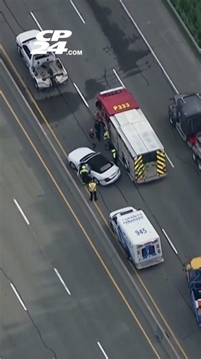 BREAKING: Major delays on DVP due to multiple crashes, one involving GO bus