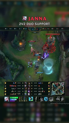 Janna + Yunara 2v2 DUO SUPPORT | EUW Master Patch 26.19 #shorts