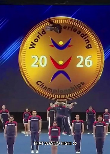 Team France Coed Elite ICU Worlds 2026 Basket Toss