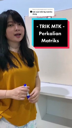 Matriks Matematika: Cara Mengerjakan Soal dan Perkalian