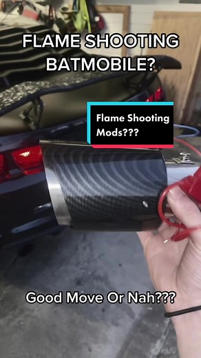 Batmobile Mods: Flame Shooting Exhaust Upgrade