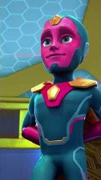 The Iron Friends defeat Swarm! 😈 | Meet Iron Man and his Awesome Friends | Disney Jr.