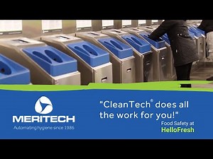 Hello Fresh - Customer Success Story with CleanTech® Automated Handwashing Stations from Meritech