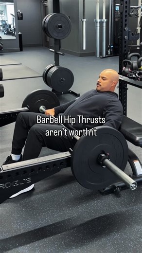 Tariq Beach | Fitness Coach for Ex-Athletes with Corporate Jobs on Instagram: "Not because they’re a bad exercise. They’re actually very effective. They’re just time-inefficient, especially when you’re short on gym time. Between loading the bar, setting the bench, padding the hips, and resetting between sets, you could’ve already knocked out two other movements. If time is tight, try these instead 1️⃣ Cable pull-throughs Easy setup, constant tension, great glute stimulus. 2️⃣ RDL variations Barb