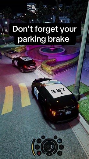 Ever forget your parking brake for just a second? Yeah… turns out that’s all it takes for your patrol car to start rolling down the hill 😭 Had to make a quick sprint to save it before things got worse. #gtarp #gta5rp #fivem #fivemrp #policerp #roleplaycommunity #gamingclips #funnygaming #rpserver #implodeRP #fyp #foryoupage