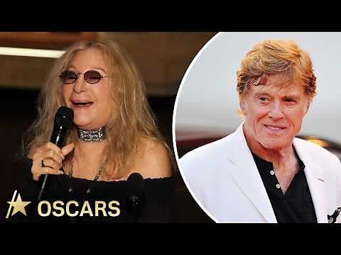 Barbra Streisand SINGS In Emotional Robert Redford Oscars Tribute