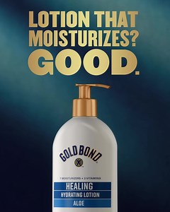 1.7K views · 1.8K reactions | Meet the one lotion to rule them all. Gold Bond Healing is your go-to daily lotion for moisturizing, healing, and smoothening dry skin. | Gold Bond | Facebook