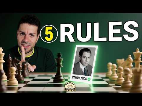 How to Play Positional Chess (5 Simple Capablanca Rules)