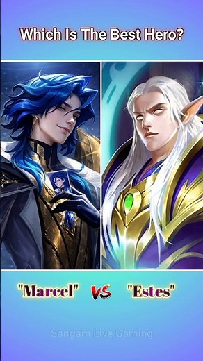 Marcel vs Estes ⚡ Mobile Legends Counter Hero 💯 Mlbb Best Hero #mlbb #shorts #marcel #estes