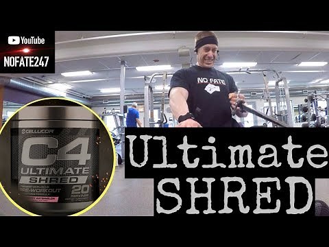 True Test of Cellucor's C4 Ultimate SHRED Pre-Workout | Sunday Supplement Review