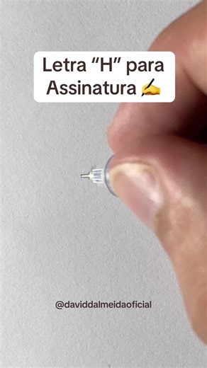 Letra H para Assinatura: Criando Estilos Únicos