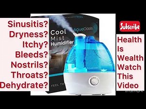 Aqua Oasis Mist Humidifier Review: setup and uses #trending #foryou #ultrasoniccoolmist #humidifer