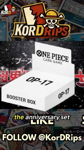 OP17 LITERALLY DROPPED THE BIGGEST REVEAL | ONE PIECE TCG - OP17 #shorts