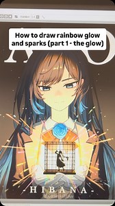 Satoko on Instagram: "Here’s a little tutorial on how to draw rainbow glow🌈. I used PaintTool SAI 2 for this demonstration. Other software like CSP/procreate would also have similar tools to achieve the same effect. Feel free to drop a comment if you have any questions! I’ll make another video on how to draw rainbow colour sparks. Stay tuned!💙✨ #arttutorials #digitalarttutorial #arttips #digitalarttips #ado #adohibana #adoart #painttoolsai #painttoolsai2 #painttoolsaiartist #howt