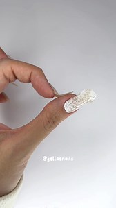Delicate lace patterns intertwine with a soft nude base adding that touch of a girlish charm. Our Nude Latte Lace Gellaes will never go out of style. Gellaes are gel nails in a sticker form that goes from soft to hard, providing a durable layer of gel on top of your nails. The cured gel protect your nails and helps weak nails grow long and healthy, without the breakage 💅🏽✨ #diynails #asmr #nailartasmr #longnails #gelnailsticker | Gellae