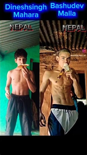 Reyal Saitama VS Dinesh Singh mahara who is the best posing #motivation #fitness #home #workout