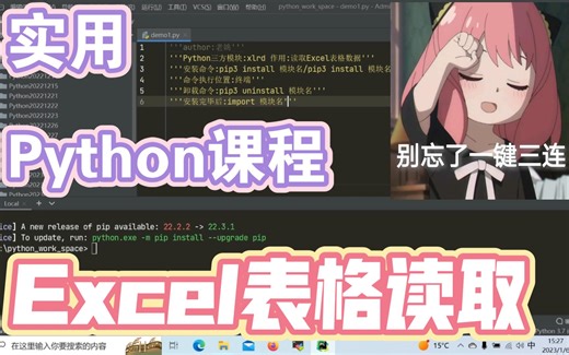 Python读取Excel表格