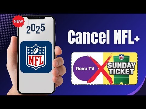 How to Cancel NFL Plus on Roku 2025 – Step-by-Step Guide
