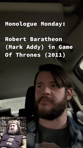 Robert Baratheon will always be one of my favourite #gameofthrones characters. Mark Addy was pitch-perfect from start to finish in the role of an irreparably broken man, coated in former glory, unfit to rule. Because Robert was not a point-of-view character in the book, many of his scenes (including this one) were show-only creations by D&D and they remain some of my favourite moments in the show’s history. #got #asoiaf #asoiaftiktok #impression #actor #comedy