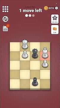 Pocket Chess level 50 walkthrough solution with strategy tutorial