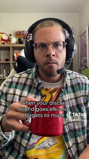 please mute your mics when you go afk #psa #discord #afk