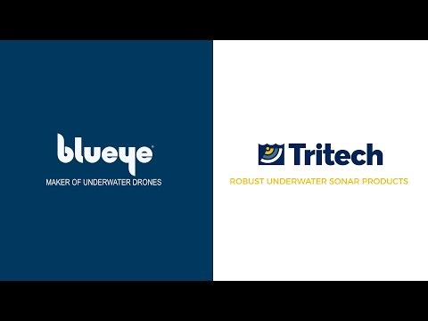 Underwater drone with worlds smallest multibeam sonar footage