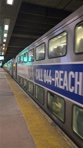 NJ Transit Cab Car #7038 guides its train into Secaucus Junction