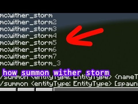 how summon wither storm mod minecraft
