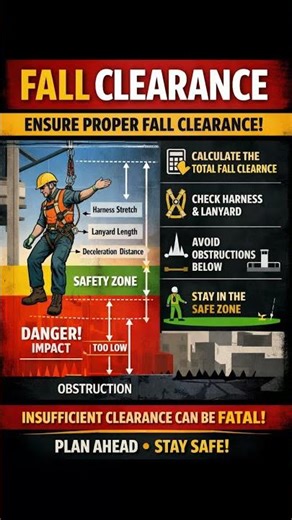 Fall Clearance #safetytips #safetyofficerjobs