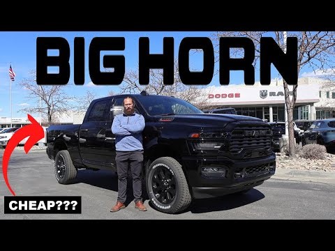 The Price Ain't Bad! (2025 Ram 2500 Big Horn Night Edition)