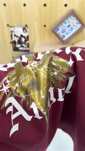 InkSonic Official on Instagram: "Regular white film can’t achieve this shine…The gold shine adds instant value to simple tees. 💛💥 link in bio #inksonic #dtfprinter #DTF #sidehustle #SmallBusiness #dtfprinting #inksonicU13D #CustomPrinting #printing #PrintOnDemand #TShirtPrinting #customized #inksonicu13dprinter #dtfdesigns"