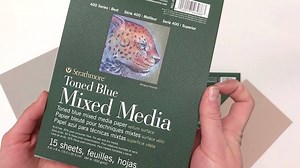 BIG NEWS! Wait for it… Learn more about this beautiful toned family and its bluest… er, newest member here: https://www.strathmoreartist.com/toned-paper/id-400_series_toned_mixed_media.html | Strathmore Artist Papers