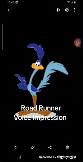 Road Runner Voice Impression