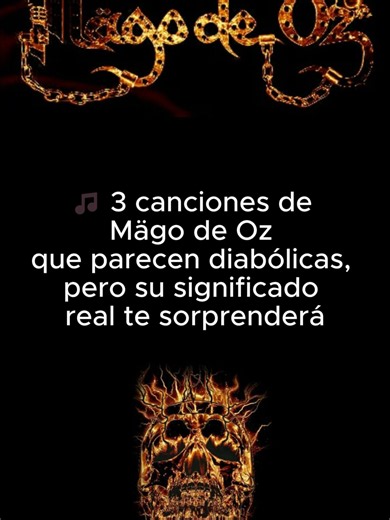 Muchos creen que estas canciones de Mägo de Oz hablan de satanismo o temas oscuros debido a sus nombres, letras o referencias místicas. Sin embargo, sus verdaderos significados están relacionados con la libertad de pensamiento, la defensa del medio ambiente, la tolerancia y la crítica social. En este video exploramos el significado real de: 🎵 Fiesta Pagana 🎵 La Costa del Silencio 🎵 Gaia ¿Cuál te sorprendió más? Déjamelo en los comentarios. #MagodeOz #FiestaPagana #Gaia #LaCostaDelSilencio #Ro