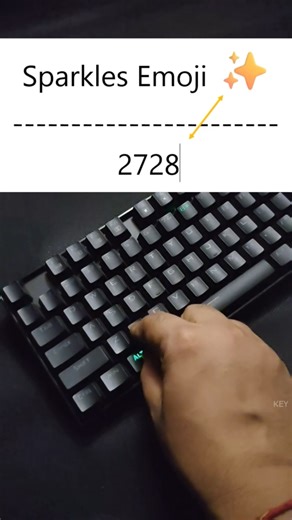 sparkle emoji short key | Sparkle | shortcuts keys | sparkle emoji shorts