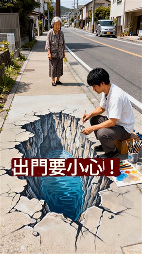 最近一直被這種錯視圖洗版，我自己也來挑戰看看好了。 Video created with Wan 2.5 via @wavespeedai_official | Introversify的AI教室