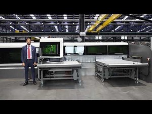 Bystronic Tube Processing features: ByTube 130 - Unloading belt conveyors (English)