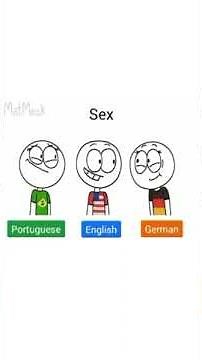 the German sounds so angry 😅