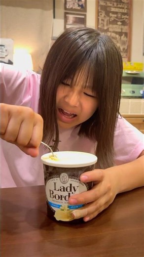 【ママは天才】娘のアイス😱🍨🤩 #shorts #おもしろ