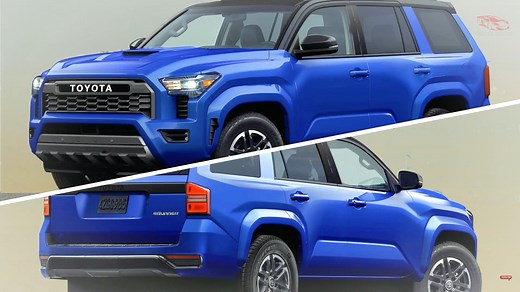 2025 Toyota 4Runner Unofficially Presents Its Sixth-Generation Attributes Online