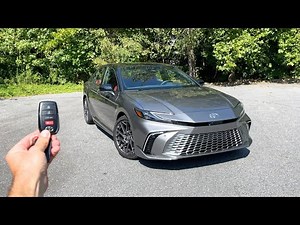 2025 Toyota Camry XSE: Start Up, Test Drive, Walkaround, POV and Review