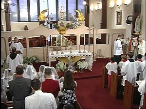 Homily 2012-06-10 - Fr Leonard Mary MFVA - The Most Holy Body and Blood of Christ